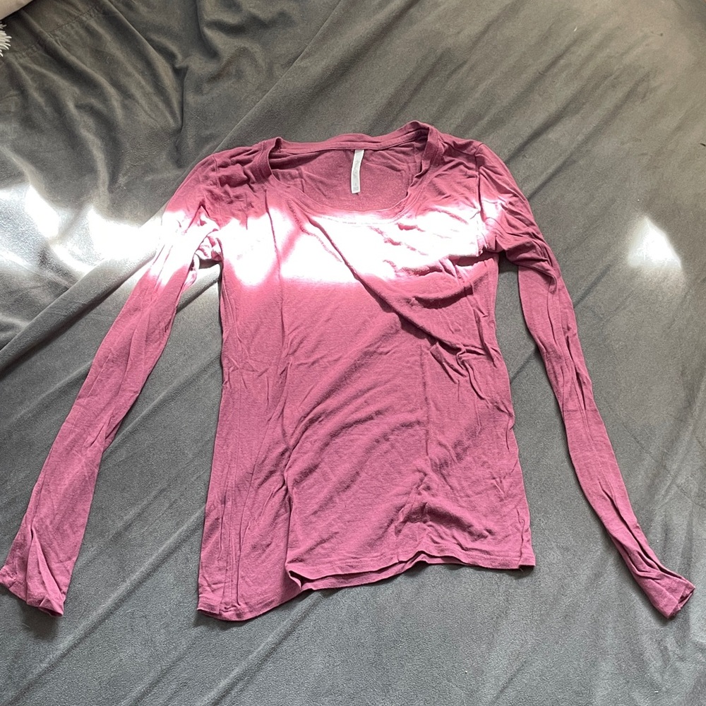 Women's Long Sleeve Top - Purple